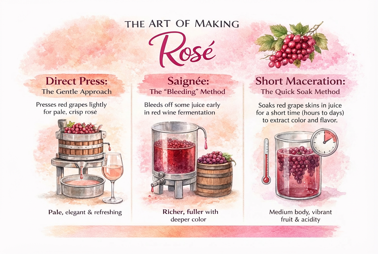 The art of making rosé